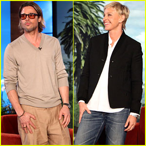 Brad Pitt Talks Marriage Equality With Ellen DeGeneres!