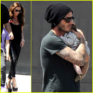 David & Victoria Beckham: Shopping with Harper!