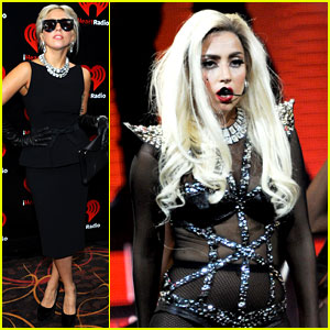 Lady Gaga Talks Jo Calderone at iHeartRadio Music Festival