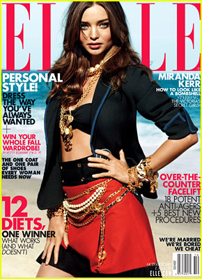 Miranda Kerr Covers 'Elle' October 2011