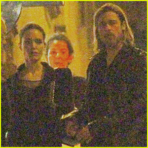 Angelina Jolie & Brad Pitt: Dinner Date in Budapest!