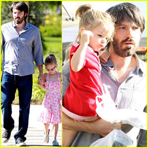Ben Affleck: Daddy Day with Violet and Seraphina!