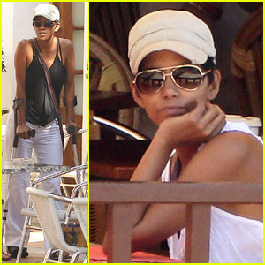 Halle Berry Broke Foot Chasing A Goat