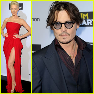 Johnny Depp & Amber Heard: 'Rum Diary' Premiere!