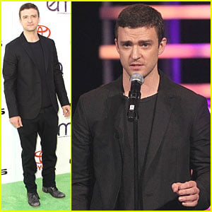 Justin Timberlake: EMA Futures Award Recipient