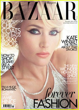 Kate Winslet Covers 'Harper's Bazaar UK' November 2011