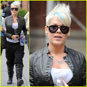 Pink: 'Thanks for Sharing' in NYC!