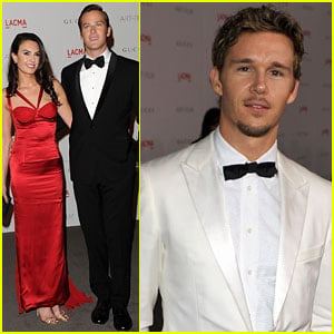 Armie Hammer: LACMA Gala with Ryan Kwanten!