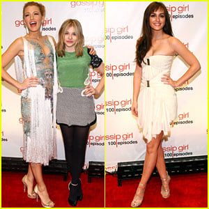 Blake Lively & Leighton Meester: 'Gossip Girl' 100th Episode Party!
