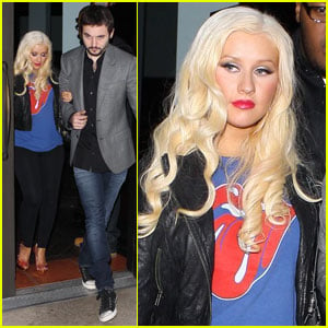 Christina Aguilera & Matthew Rutler: Mozza Mates