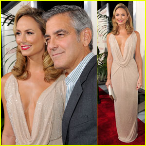 George Clooney & Stacy Keibler: 'Descendants' Duo