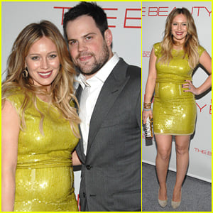 Hilary Duff: 'The Beauty Book' Launch Party with Mike Comrie!