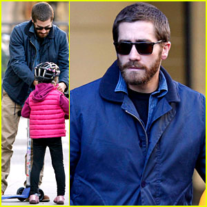 Jake Gyllenhaal Spends the Day with Niece Ramona