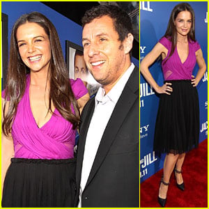 Katie Holmes: 'Jack and Jill' Premiere with Adam Sandler!