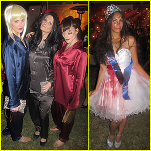 Mandy Moore: TLC at Maroon 5 Halloween Party!