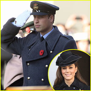 Prince William & Duchess Kate: Remembrance Day Duo