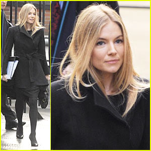 Sienna Miller Gives Evidence to Leveson Inquiry