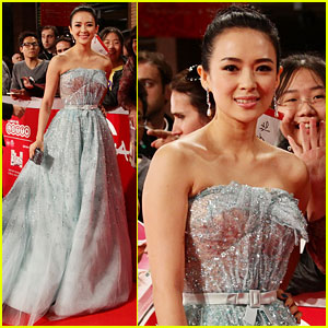Ziyi Zhang: 'Love For Life' Premiere in Rome!