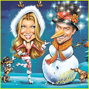 Fergie & Josh Duhamel's Christmas Card Revealed!
