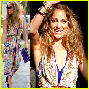 Jennifer Lopez Films More Scenes for ¡Q’Viva! The Chosen
