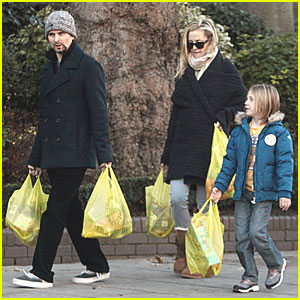 Kate Hudson & Matt Bellamy: Grocery Run with Ryder!