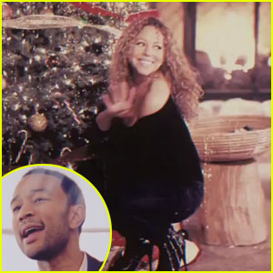 Mariah Carey & John Legend: 'When Christmas Comes' Video!