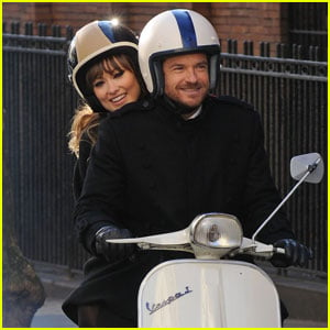 Olivia Wilde & Jason Bateman: Vespa Ride in Brooklyn!