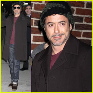 Robert Downey Jr.: Late Show with David Letterman!