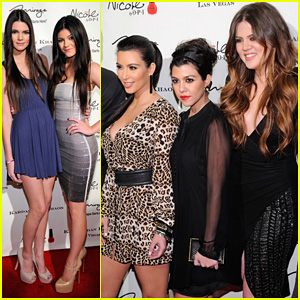 The Kardashian Family Celebrate Kardashian Khaos Opening