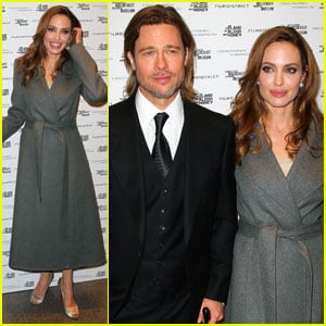 Angelina Jolie & Brad Pitt: 'Blood & Honey' DC Premiere!