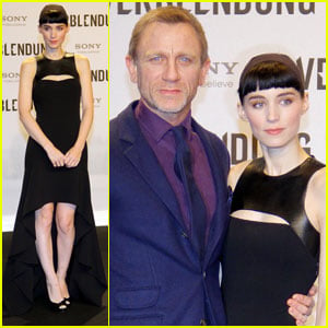 Daniel Craig & Rooney Mara Premiere 'Dragon Tattoo' in Berlin