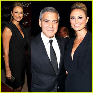 George Clooney: Palm Springs Film Festival with Stacy Keibler!