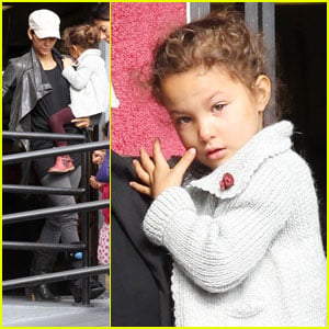 Halle Berry & Nahla: Family Brunch With Olivier Martinez
