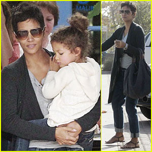Halle Berry & Nahla: New Year's Eve Party!