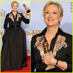 Meryl Streep - Golden Globes 2012 Winner