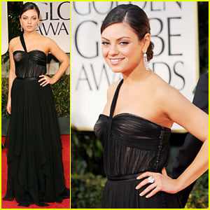 Mila Kunis - Golden Globes 2012 Red Carpet