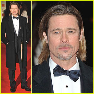 Brad Pitt - BAFTAs 2012 Red Carpet
