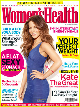 Kate Beckinsale Covers 'Women's Health UK' Inaugural Issue