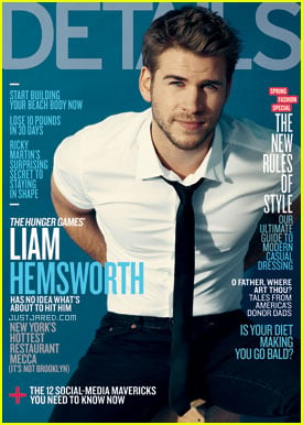 Liam Hemsworth Covers 'Details' March 2012
