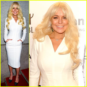 Lindsay Lohan: amfAR New York Gala 2012