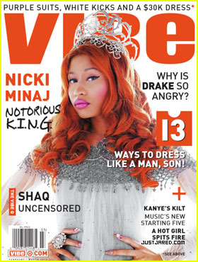 Nicki Minaj Covers 'Vibe' February/March 2012