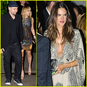 Nicole Richie & Alessandra Ambrosio: Grammys After Party!