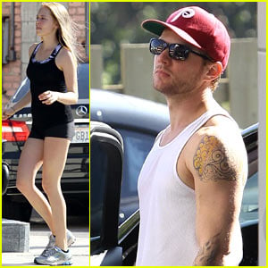 Ryan Phillippe: Gym with a Female Pal!