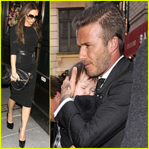 Victoria, David & Harper Beckham: Fashion Week Family!