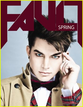 Adam Lambert Covers 'Fault Magazine' Spring 2012