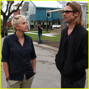 Brad Pitt's 'Ellen' Interview in New Orleans - Watch Now!