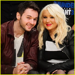 Christina Aguilera & Matt Rutler: Lakers Lovers!