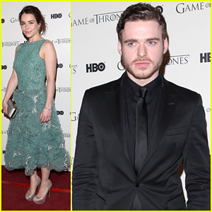 Emilia Clarke & Richard Madden: 'Game Of Thrones' DVD Launch!