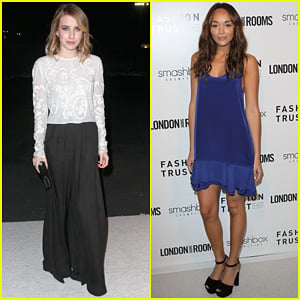 Emma Roberts & Ashley Madekwe: London Show Rooms L.A. Party!