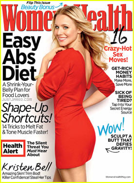 Kristen Bell Covers 'Women's Health' April 2012